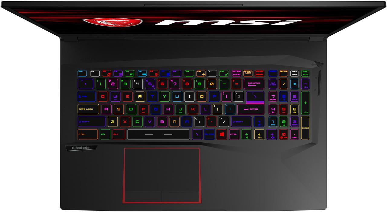 Alt view image 8 of 20 - MSI GE Series - 17.3" GeForce RTX 2070 - Intel Core i7-10750H  - 16GB Memory - 512 GB NVMe SSD - Windows 10 Home 64-bit - Gaming Laptop - 144 Hz IPS (GE75 Raider 10SF-484 )