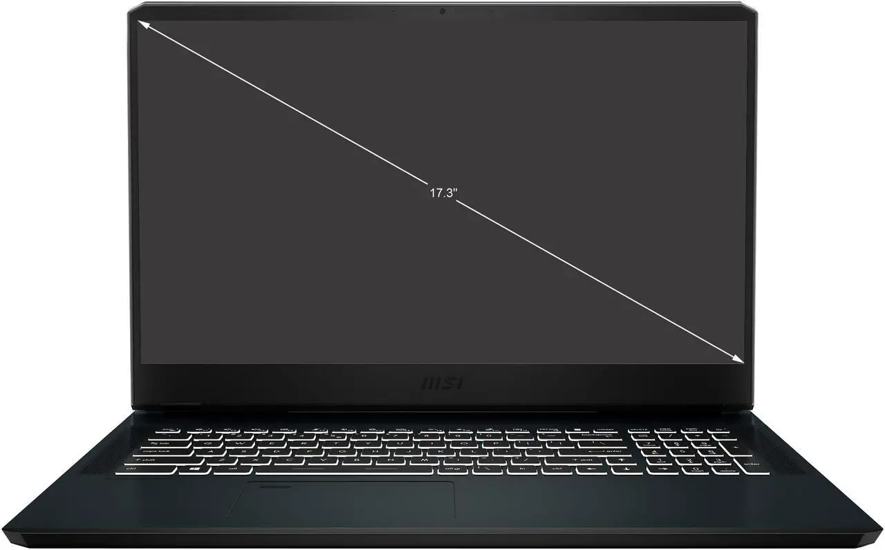 Alt view image 2 of 20 - MSI WE 76 Series Mobile Workstation Intel Core i9 11th Gen 11980HK (2.60GHz) 32GB Memory 1 TB NVMe SSD NVIDIA RTX A5000 17.3" Windows 10 Pro 64-bit WE76 11UM-459