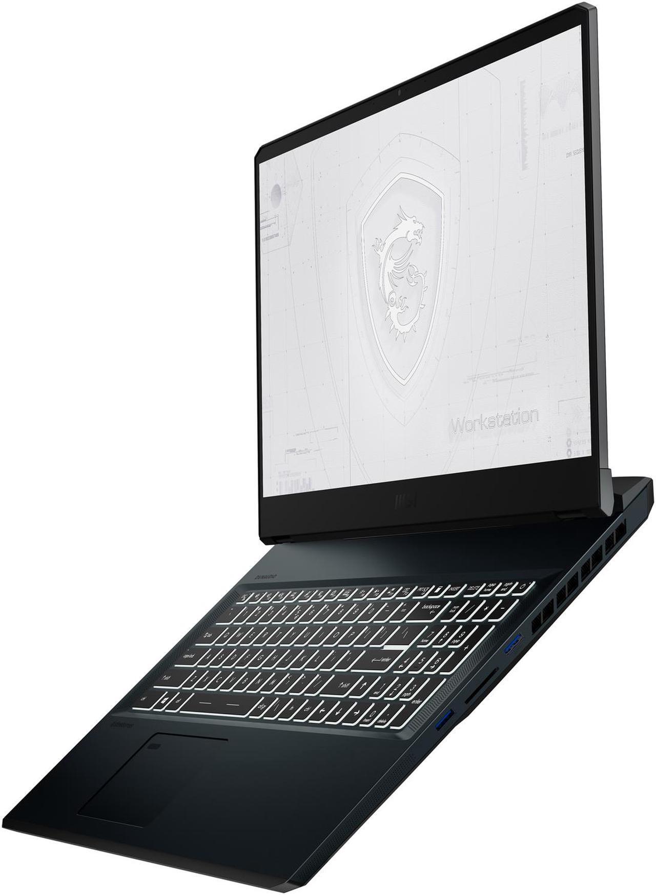 Alt view image 6 of 20 - MSI WE 76 Series Mobile Workstation Intel Core i7 11th Gen 11800H (2.30GHz) 32GB Memory 1 TB NVMe SSD NVIDIA RTX A3000 17.3" Windows 10 Pro 64-bit WE76 11UK-460