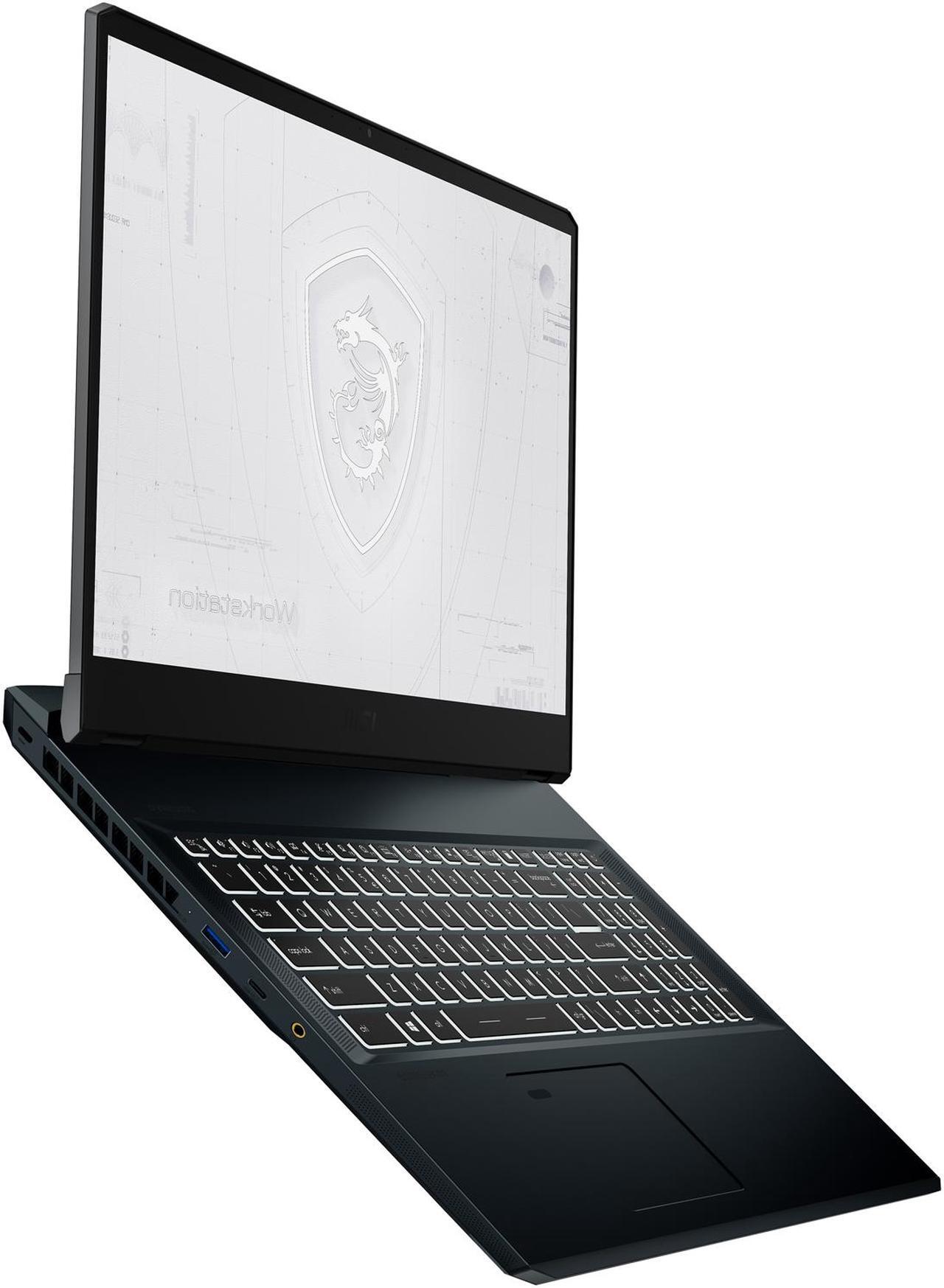 Alt view image 7 of 20 - MSI WE 76 Series Mobile Workstation Intel Core i7 11th Gen 11800H (2.30GHz) 32GB Memory 1 TB NVMe SSD NVIDIA RTX A3000 17.3" Windows 10 Pro 64-bit WE76 11UK-460