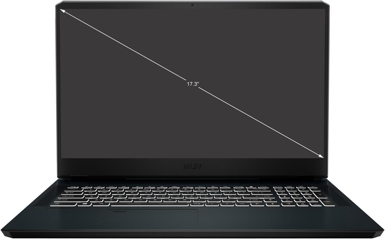 Alt view image 2 of 20 - MSI WE 76 Series Mobile Workstation Intel Core i7 11th Gen 11800H (2.30GHz) 32GB Memory 1 TB NVMe SSD NVIDIA RTX A3000 17.3" Windows 10 Pro 64-bit WE76 11UK-460