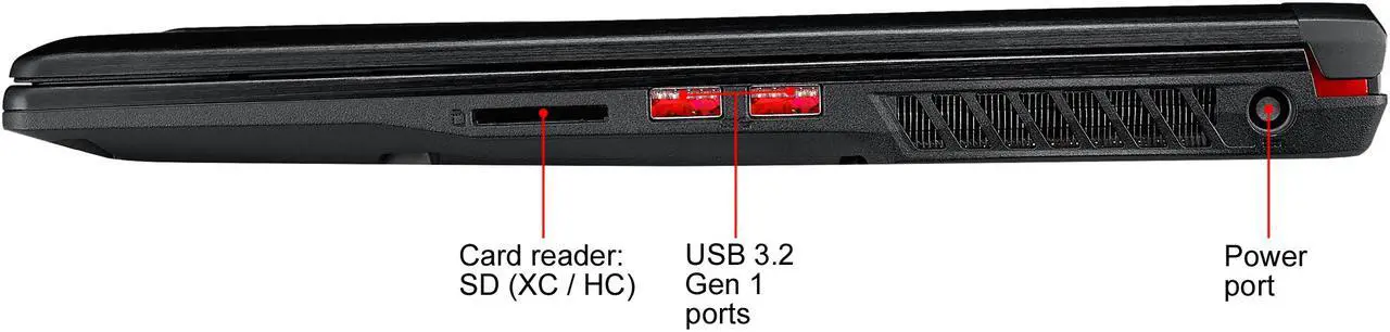 Alt view image 8 of 19 - MSI GE Series - 15.6" GeForce RTX 2060 - Intel Core i7-9750H  - 32GB Memory - 512 GB PCIe SSD - Windows 10 Home 64-bit - Gaming Laptop - 144 Hz IPS (GE63 Raider RGB 9SE-1050US )