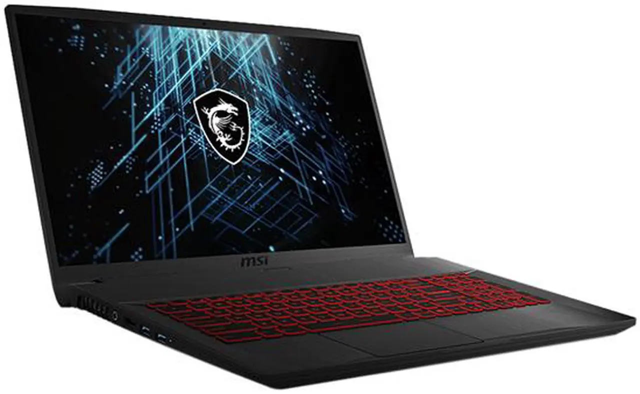 Alt view image 3 of 7 - MSI GF Series - 17.3" GeForce RTX 3060 Laptop GPU - Intel Core i7-10750H  - 16GB Memory - 512 GB NVMe SSD - Windows 10 Home 64-bit - Gaming Laptop - 144 Hz IPS (GF75 Thin 10UE-028 )