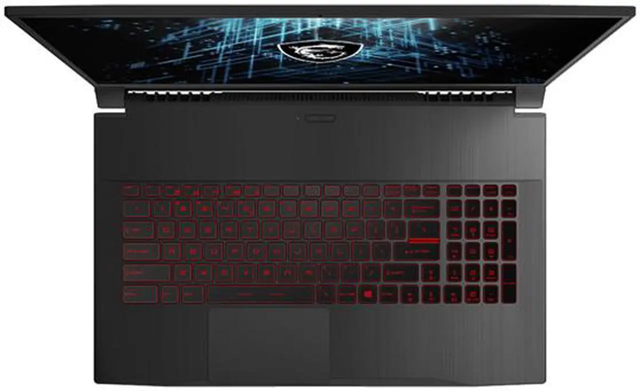 Alt view image 5 of 7 - MSI GF Series - 17.3" GeForce RTX 3060 Laptop GPU - Intel Core i7-10750H  - 16GB Memory - 512 GB NVMe SSD - Windows 10 Home 64-bit - Gaming Laptop - 144 Hz IPS (GF75 Thin 10UE-028 )