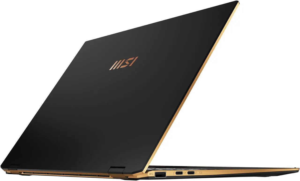 Alt view image 11 of 20 - MSI Intel Core i7-1195G7 16GB Memory 512 GB NVMe SSD Intel Iris Xe Graphics 13.4" Touch Screen 1920 x 1200 Convertible 2-in-1 Laptop Windows 10 Home 64-bit Summit E13FlipEvo A11MT-223