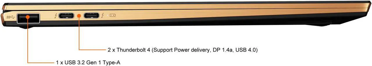Alt view image 14 of 20 - MSI Intel Core i7-1195G7 16GB Memory 512 GB NVMe SSD Intel Iris Xe Graphics 13.4" Touch Screen 1920 x 1200 Convertible 2-in-1 Laptop Windows 10 Home 64-bit Summit E13FlipEvo A11MT-223