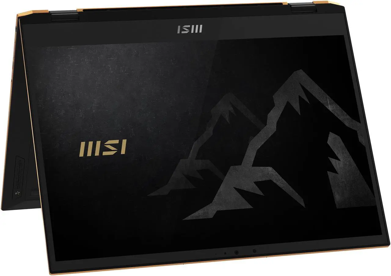 Alt view image 8 of 20 - MSI Intel Core i7-1195G7 16GB Memory 512 GB NVMe SSD Intel Iris Xe Graphics 13.4" Touch Screen 1920 x 1200 Convertible 2-in-1 Laptop Windows 10 Home 64-bit Summit E13FlipEvo A11MT-223