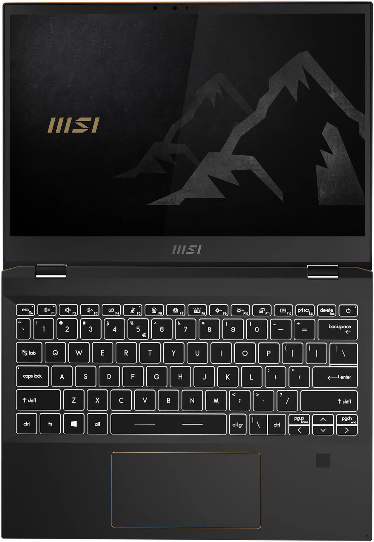 Alt view image 10 of 20 - MSI Intel Core i7-1195G7 16GB Memory 512 GB NVMe SSD Intel Iris Xe Graphics 13.4" Touch Screen 1920 x 1200 Convertible 2-in-1 Laptop Windows 10 Home 64-bit Summit E13FlipEvo A11MT-223