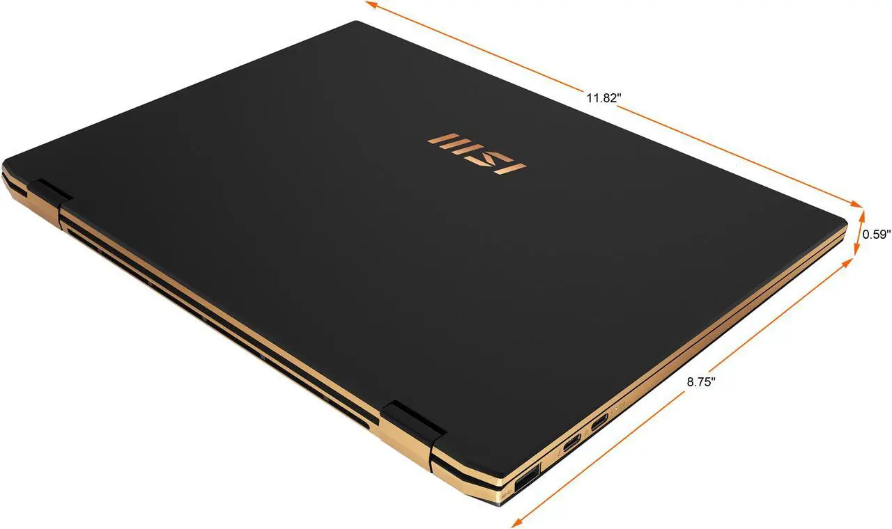 Alt view image 19 of 20 - MSI Intel Core i7-1195G7 16GB Memory 512 GB NVMe SSD Intel Iris Xe Graphics 13.4" Touch Screen 1920 x 1200 Convertible 2-in-1 Laptop Windows 10 Home 64-bit Summit E13FlipEvo A11MT-223