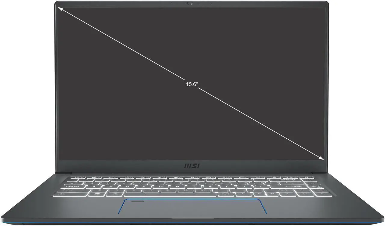 Alt view image 2 of 20 - MSI Laptop Intel Core i7-1195G7 16GB Memory 1 TB NVMe SSD GeForce GTX 1650 Max-Q 15.6" Non-Touch Screen Windows 10 Pro 64-bit Prestige 15 A11SC-044