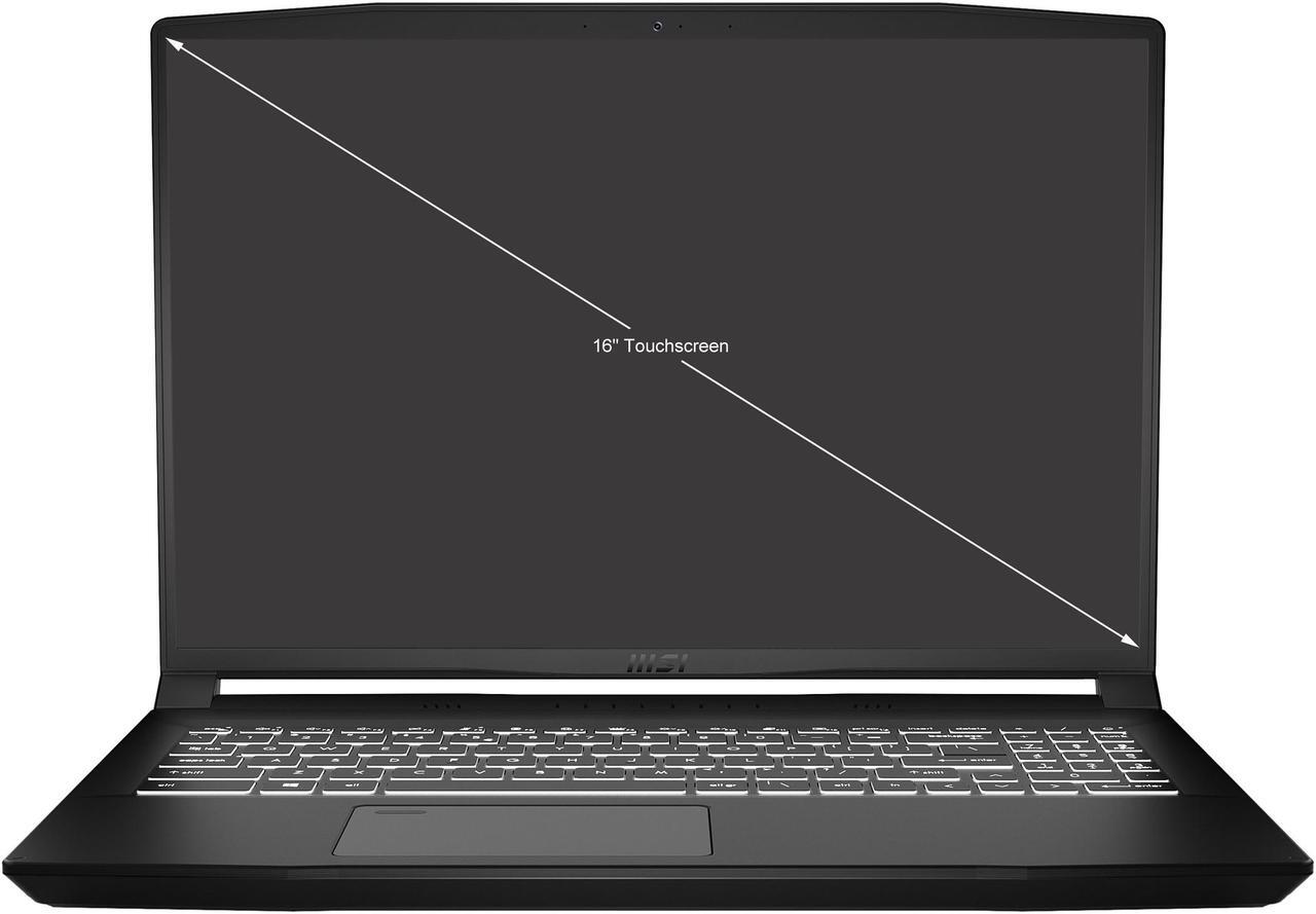 Alt view image 2 of 18 - MSI Laptop Intel Core i7-11800H 32GB Memory 1 TB NVMe SSD GeForce RTX 3050 Ti Laptop GPU 16.0" Non-Touch Screen Windows 10 Pro 64-bit Creator M16 A11UD-670