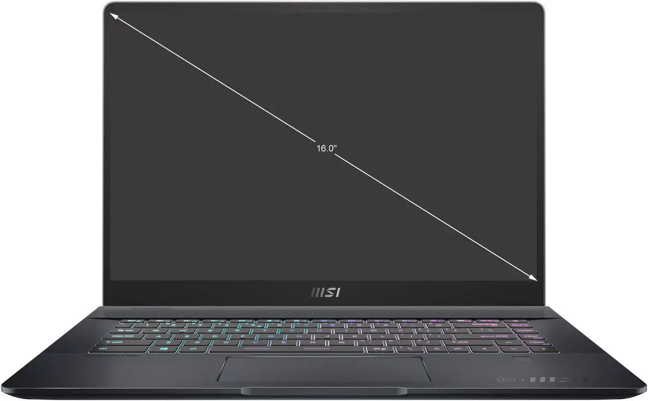 Alt view image 3 of 19 - MSI Creator Z16 Laptop Fujiwara Hiroshi Limited Edition Intel Core i7 11th Gen 11800H (2.30GHz) 16GB Memory 1 TB NVMe SSD NVIDIA GeForce RTX 3060 Laptop GPU 16.0" Windows 10 Pro 64-bit A11UE-226