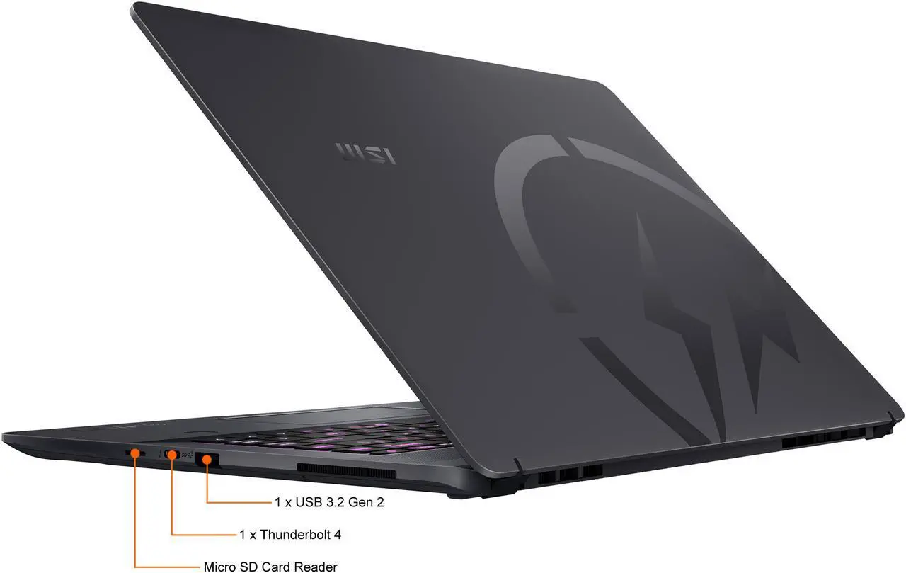 Alt view image 15 of 19 - MSI Creator Z16 Laptop Fujiwara Hiroshi Limited Edition Intel Core i7 11th Gen 11800H (2.30GHz) 16GB Memory 1 TB NVMe SSD NVIDIA GeForce RTX 3060 Laptop GPU 16.0" Windows 10 Pro 64-bit A11UE-226