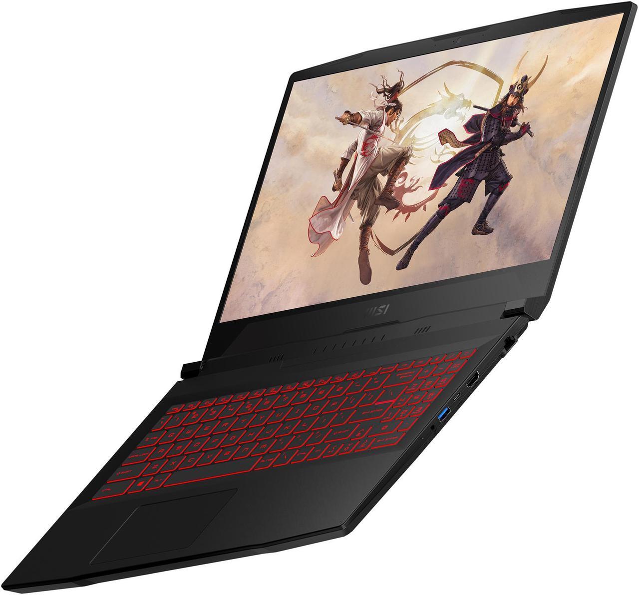 Alt view image 7 of 20 - MSI GF Series - 15.6" 144 Hz IPS - Intel Core i7 11th Gen 11800H (2.30GHz) - NVIDIA GeForce RTX 3060 Laptop GPU - 16 GB DDR4 - 512 GB PCIe SSD - Windows 11 Home 64-bit - Gaming Laptop (Katana GF66 11UE-641CA )