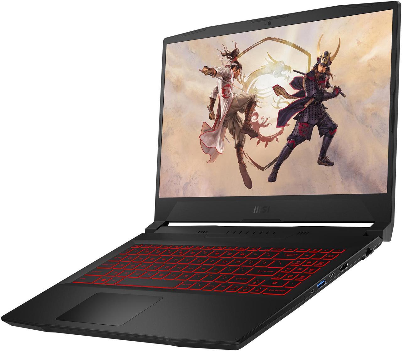 Alt view image 5 of 20 - MSI GF Series - 15.6" 144 Hz IPS - Intel Core i7 11th Gen 11800H (2.30GHz) - NVIDIA GeForce RTX 3060 Laptop GPU - 16 GB DDR4 - 512 GB PCIe SSD - Windows 11 Home 64-bit - Gaming Laptop (Katana GF66 11UE-641CA )