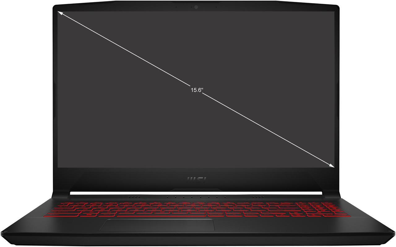 Alt view image 2 of 20 - MSI GF Series - 15.6" 144 Hz IPS - Intel Core i7 11th Gen 11800H (2.30GHz) - NVIDIA GeForce RTX 3060 Laptop GPU - 16 GB DDR4 - 512 GB PCIe SSD - Windows 11 Home 64-bit - Gaming Laptop (Katana GF66 11UE-641CA )