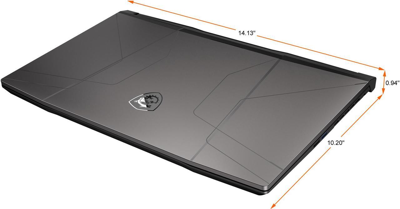 Alt view image 17 of 20 - MSI GL Series - 15.6" 240 Hz - Intel Core i9 12th Gen 12900H (2.50GHz) - NVIDIA GeForce RTX 3060 Laptop GPU - 16 GB DDR4 - 512 GB PCIe SSD - Windows 11 Home 64-bit - Gaming Laptop (Pulse GL66 12UEK-417CA )