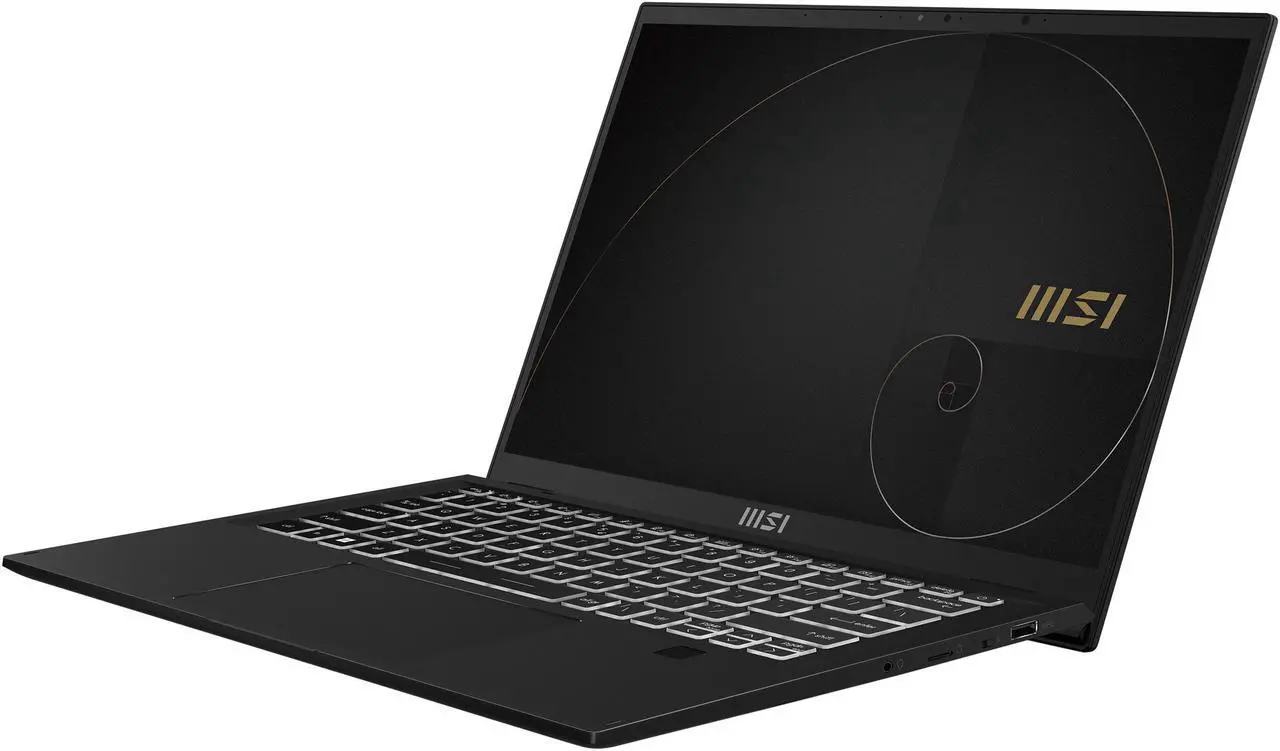 Alt view image 2 of 15 - MSI Laptop Summit E14Evo Intel Core i7 12th Gen 1260P (2.10GHz) 16GB Memory 512 GB NVMe SSD Intel Iris Xe Graphics 14.0" Windows 11 Pro 64-bit Summit E14Evo A12M-025