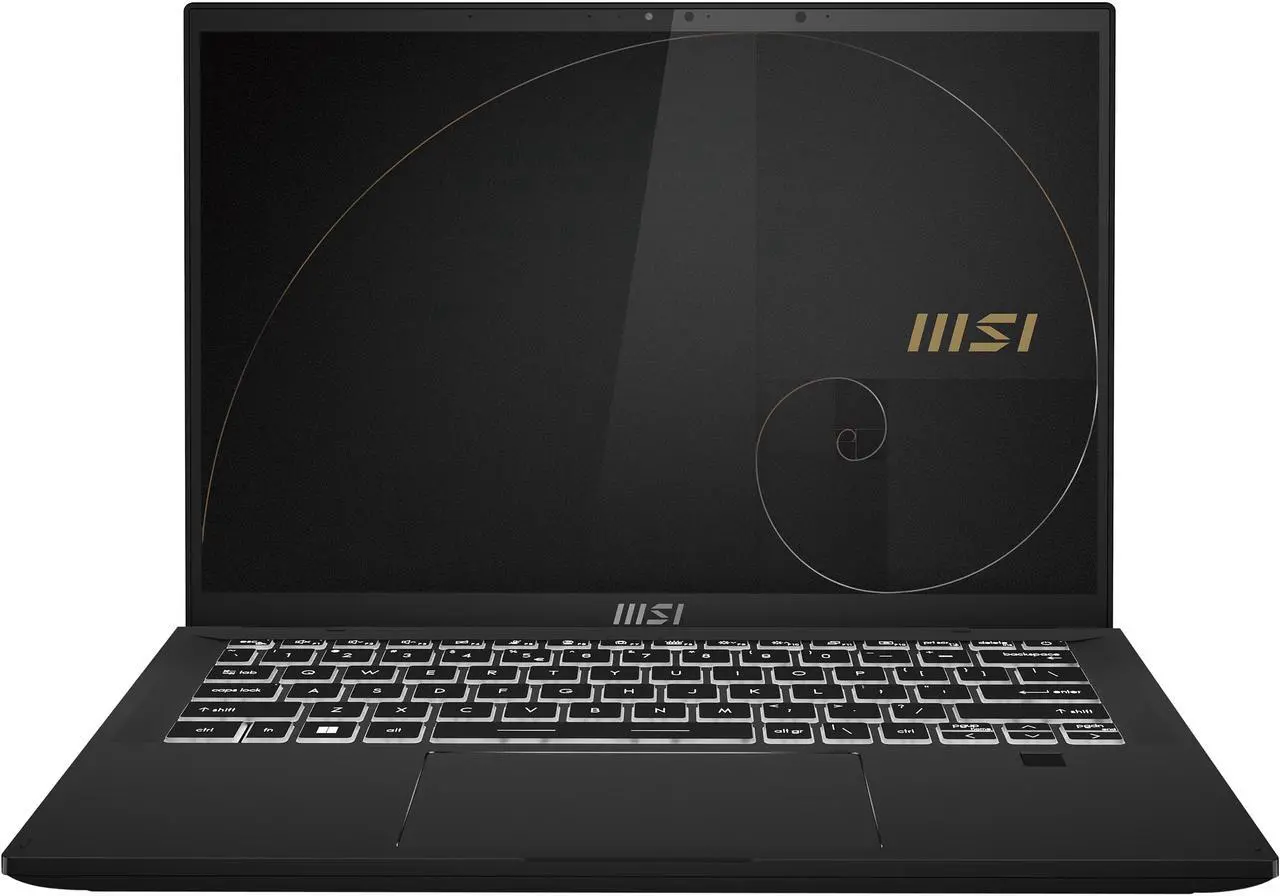 Main image of MSI Laptop Summit E14Evo Intel Core i7 12th Gen 1260P (2.10GHz) 16GB Memory 512 GB NVMe SSD Intel Iris Xe Graphics 14.0" Windows 11 Pro 64-bit Summit E14Evo A12M-025