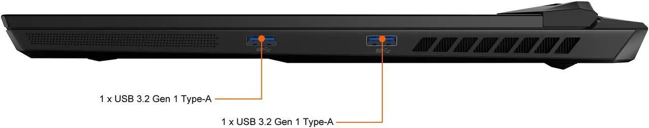 Alt view image 11 of 20 - MSI GP Series - 17.3" GeForce RTX 3060 Laptop GPU - Intel Core i7-12700H  - 16GB Memory - 1TB NVMe SSD - Windows 11 Home 64-bit - Gaming Laptop - 360 Hz IPS (Vector GP76 12UE-270 )
