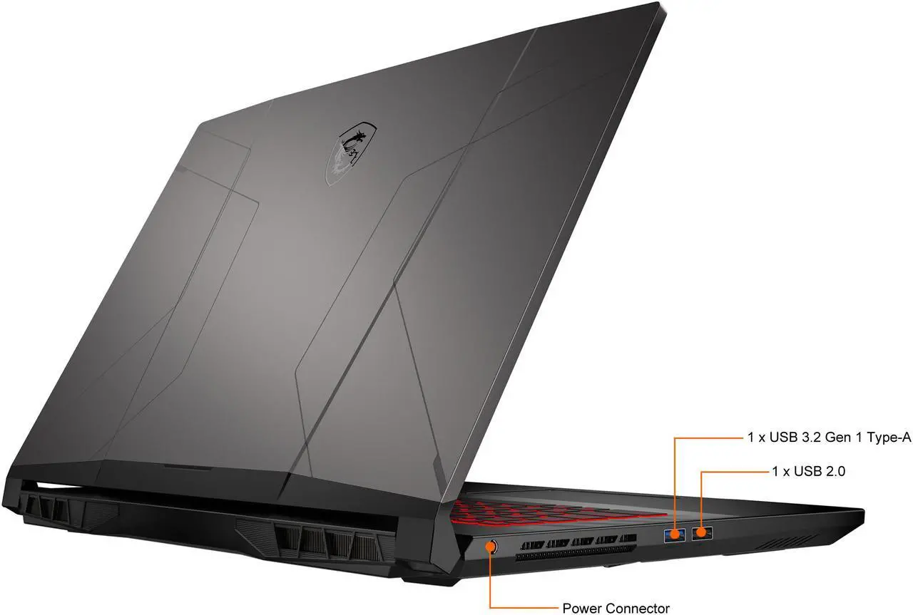 Alt view image 16 of 20 - MSI GL Series - 17.3" GeForce RTX 3060 Laptop GPU - Intel Core i7-12700H  - 16GB Memory - 512GB NVMe SSD - Windows 11 Home 64-bit - Gaming Laptop - 144 Hz IPS (Pulse GL76 12UEK-052 )