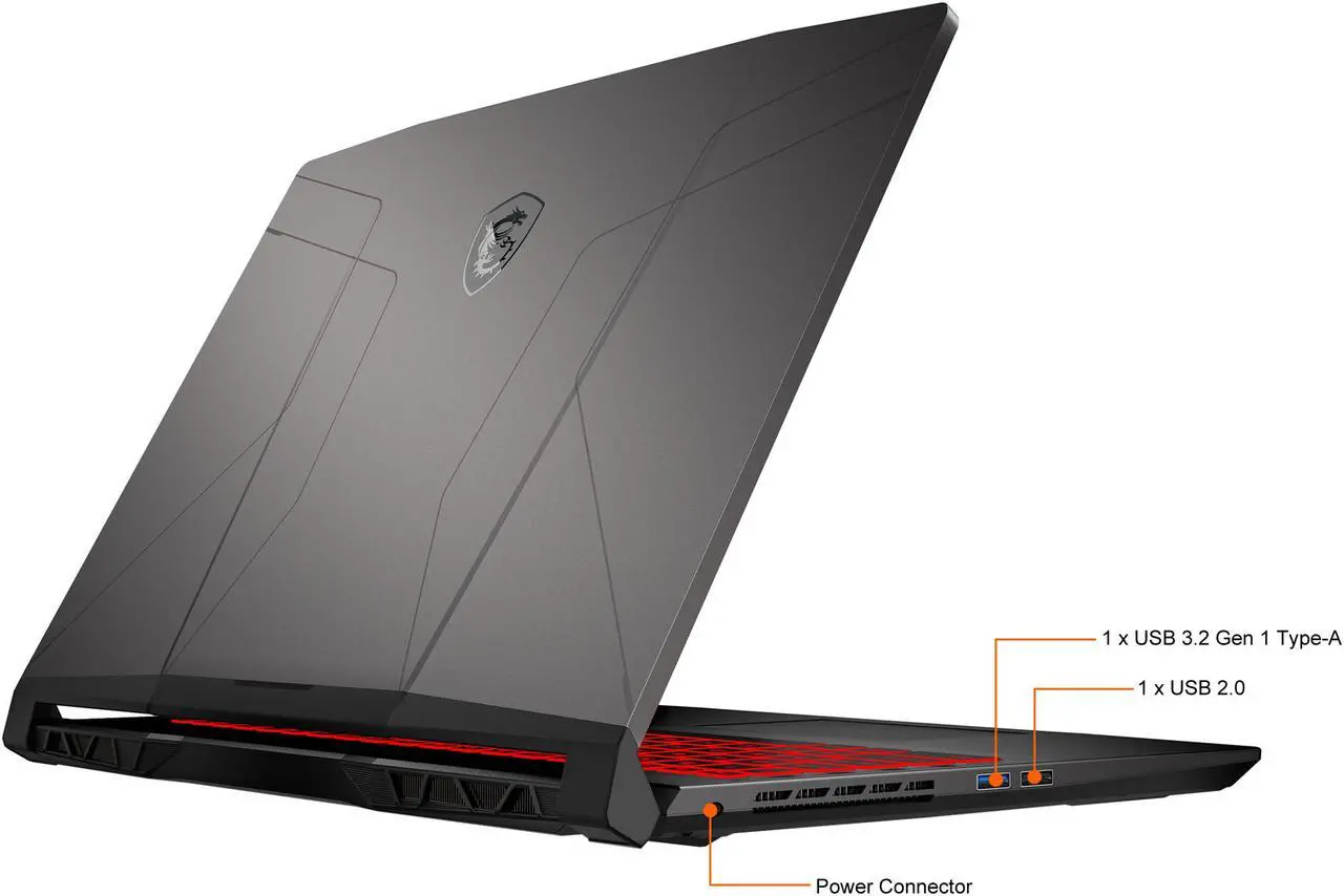 Alt view image 16 of 20 - MSI GL Series - 15.6" GeForce RTX 3060 Laptop GPU - Intel Core i7-12700H  - 16GB Memory - 512GB NVMe SSD - Windows 11 Home 64-bit - Gaming Laptop - 144 Hz IPS (Pulse GL66 12UEK-070 )