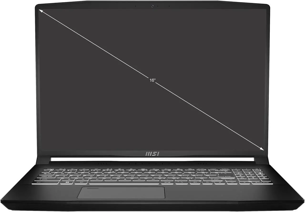 Alt view image 3 of 20 - MSI Laptop Creator M16 Intel Core i7 12th Gen 12700H (2.30GHz) 16GB Memory 512 GB NVMe SSD NVIDIA GeForce RTX 3060 Laptop GPU 16.0" Windows 11 Home 64-bit A12UE-631
