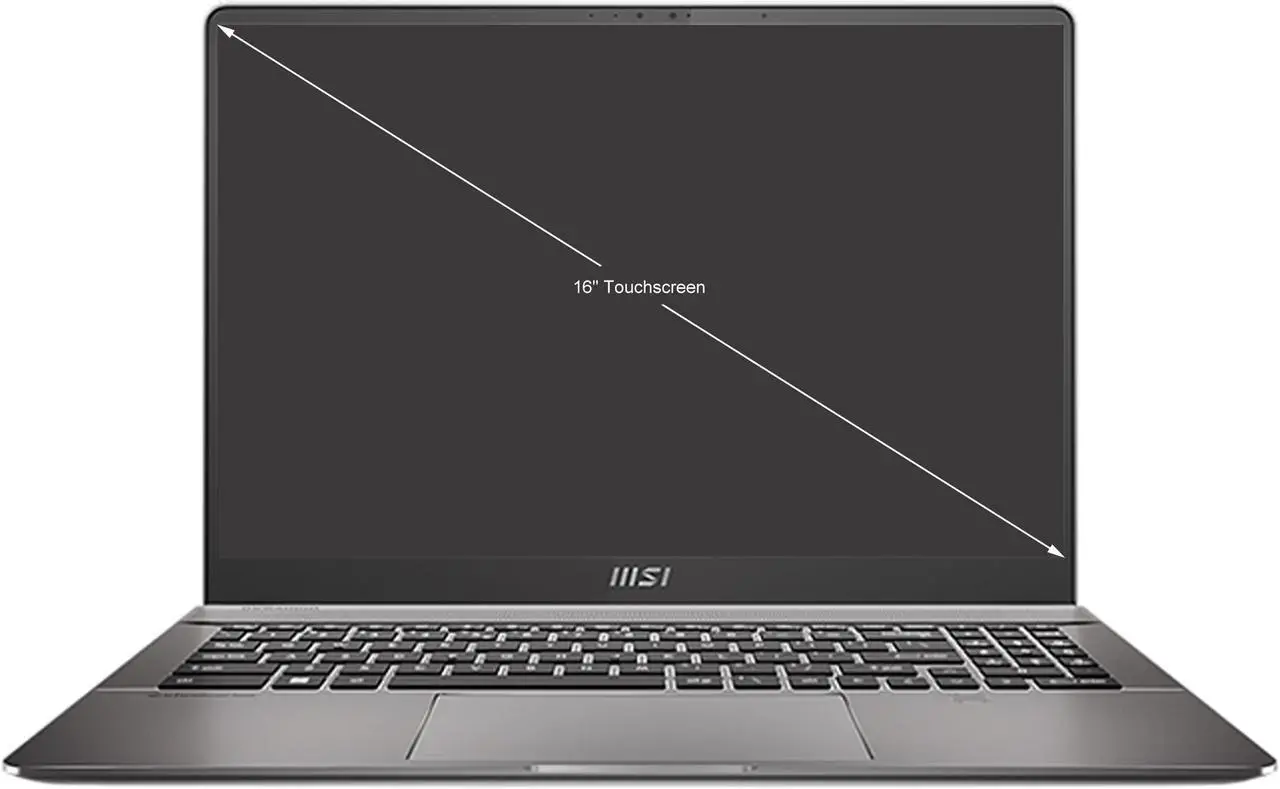 Alt view image 2 of 4 - MSI CreatorPro Z16P Mobile Workstation Intel Core i9 12th Gen 12900H (2.50GHz) 64GB Memory 1 TB NVMe SSD NVIDIA RTX A5500 16.0" Touchscreen Windows 11 Pro 64-bit CreatorPro Z16P B12UMST-089