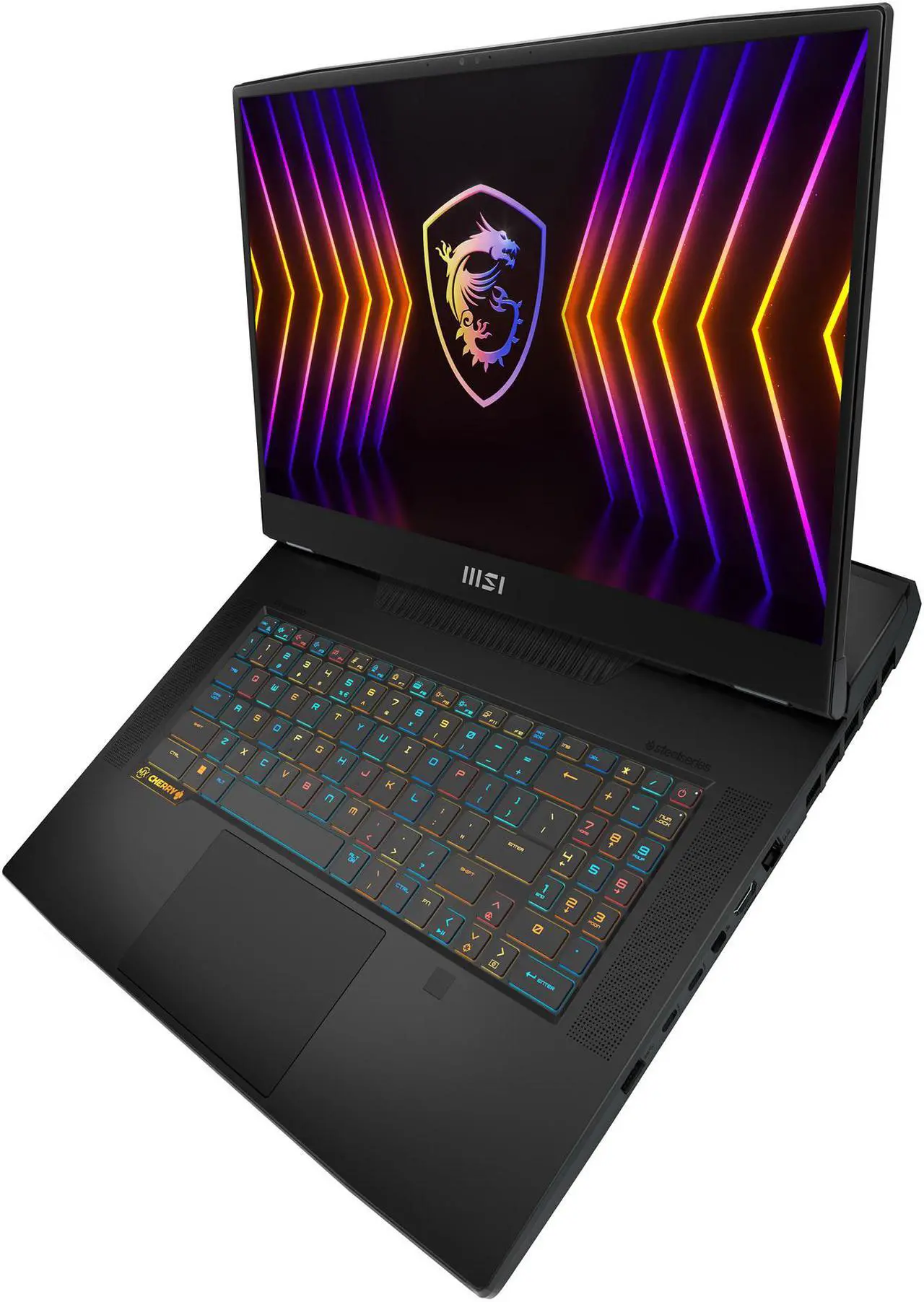 Alt view image 7 of 20 - MSI GT Series - 17.3" 4K / UHD GeForce RTX 3080 Ti Laptop GPU - Intel Core i7-12800HX  - 32GB Memory - 1 TB PCIe SSD - Windows 11 Pro 64-bit - Gaming Laptop - 120 Hz (TITAN GT77 12UHS-007 )