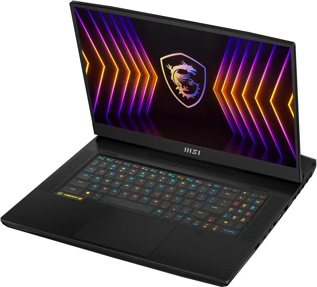 Alt view image 6 of 20 - MSI GT Series - 17.3" 4K / UHD GeForce RTX 3080 Ti Laptop GPU - Intel Core i7-12800HX  - 32GB Memory - 1 TB PCIe SSD - Windows 11 Pro 64-bit - Gaming Laptop - 120 Hz (TITAN GT77 12UHS-007 )
