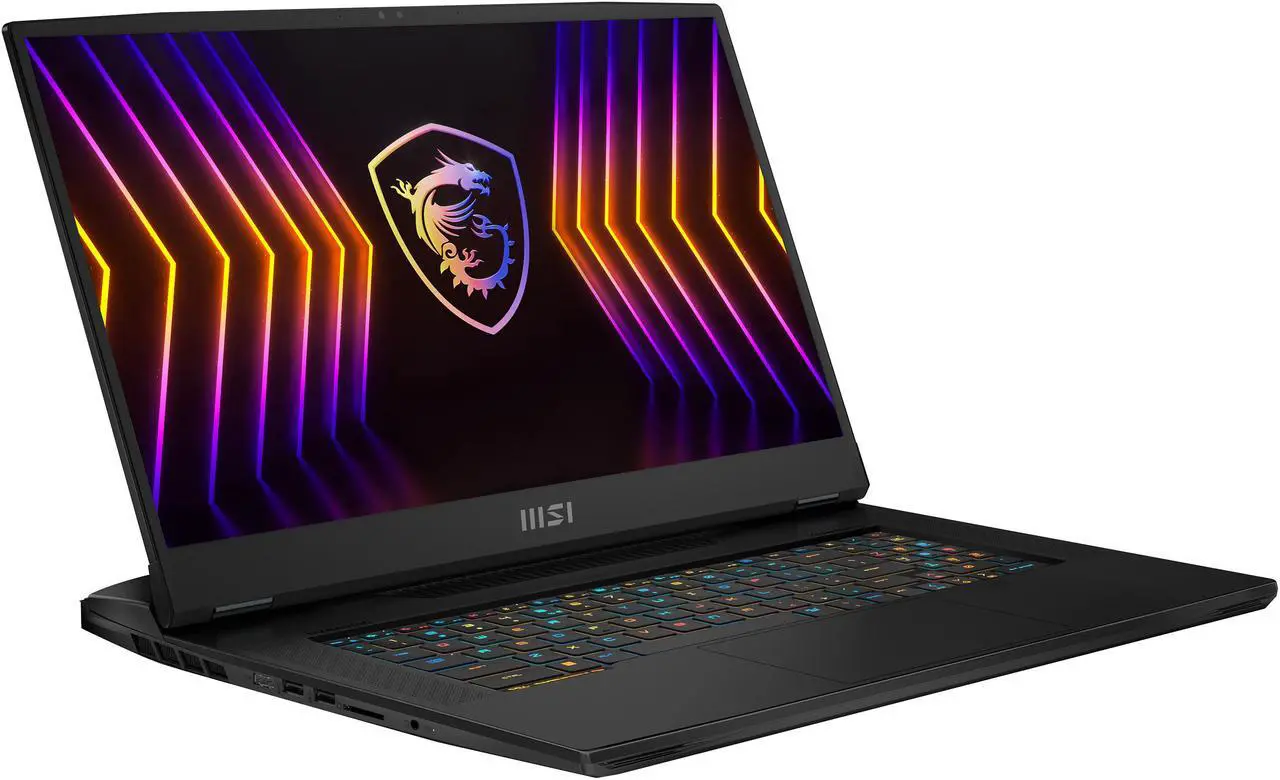 Alt view image 3 of 20 - MSI GT Series - 17.3" 4K / UHD GeForce RTX 3080 Ti Laptop GPU - Intel Core i7-12800HX  - 32GB Memory - 1 TB PCIe SSD - Windows 11 Pro 64-bit - Gaming Laptop - 120 Hz (TITAN GT77 12UHS-007 )