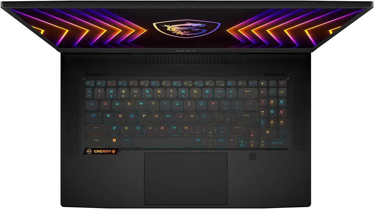 Alt view image 9 of 20 - MSI GT Series - 17.3" 4K / UHD GeForce RTX 3080 Ti Laptop GPU - Intel Core i7-12800HX  - 32GB Memory - 1 TB PCIe SSD - Windows 11 Pro 64-bit - Gaming Laptop - 120 Hz (TITAN GT77 12UHS-007 )