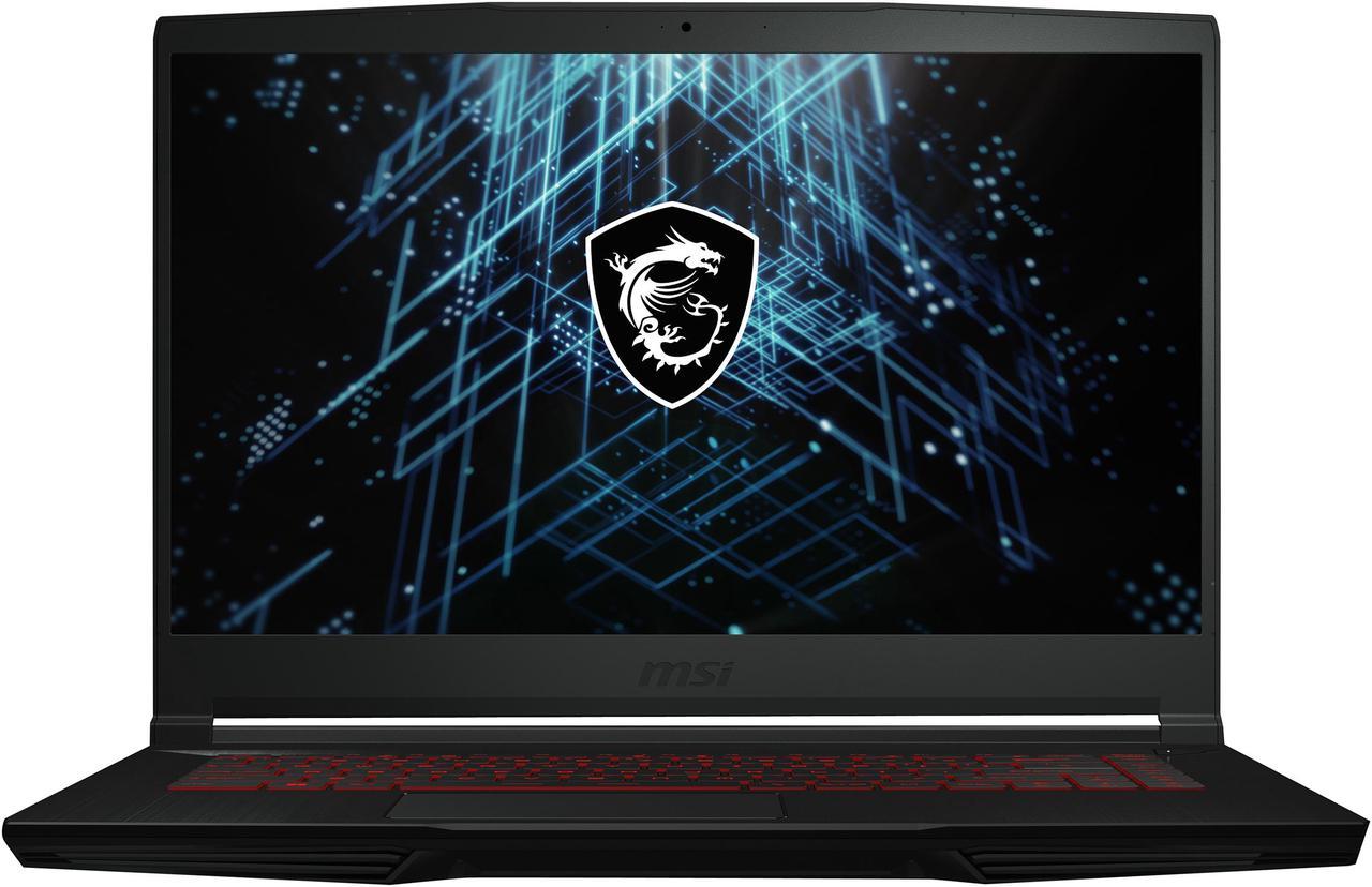 MSI GF Series - 15.6" 144 Hz IPS - Intel Core i5-12450H - Intel Arc A370M - 8 GB DDR4 - 512 GB NVMe SSD - Windows 11 Home 64-bit - Gaming Laptop (THIN GF63 12HW-001 )