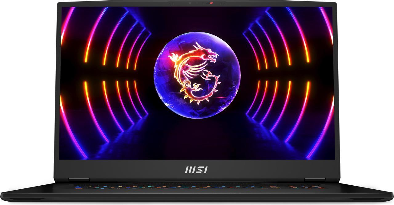 MSI Titan Series - 17.3" 4K / UHD 144 Hz IPS - Intel Core i9 13th Gen 13980HX (2.20GHz) - NVIDIA GeForce RTX 4080 Laptop GPU - 64 GB DDR5 - 2 TB NVMe SSD - Windows 11 Pro 64-bit - Gaming Laptop (Titan GT77HX 13VH-046US )