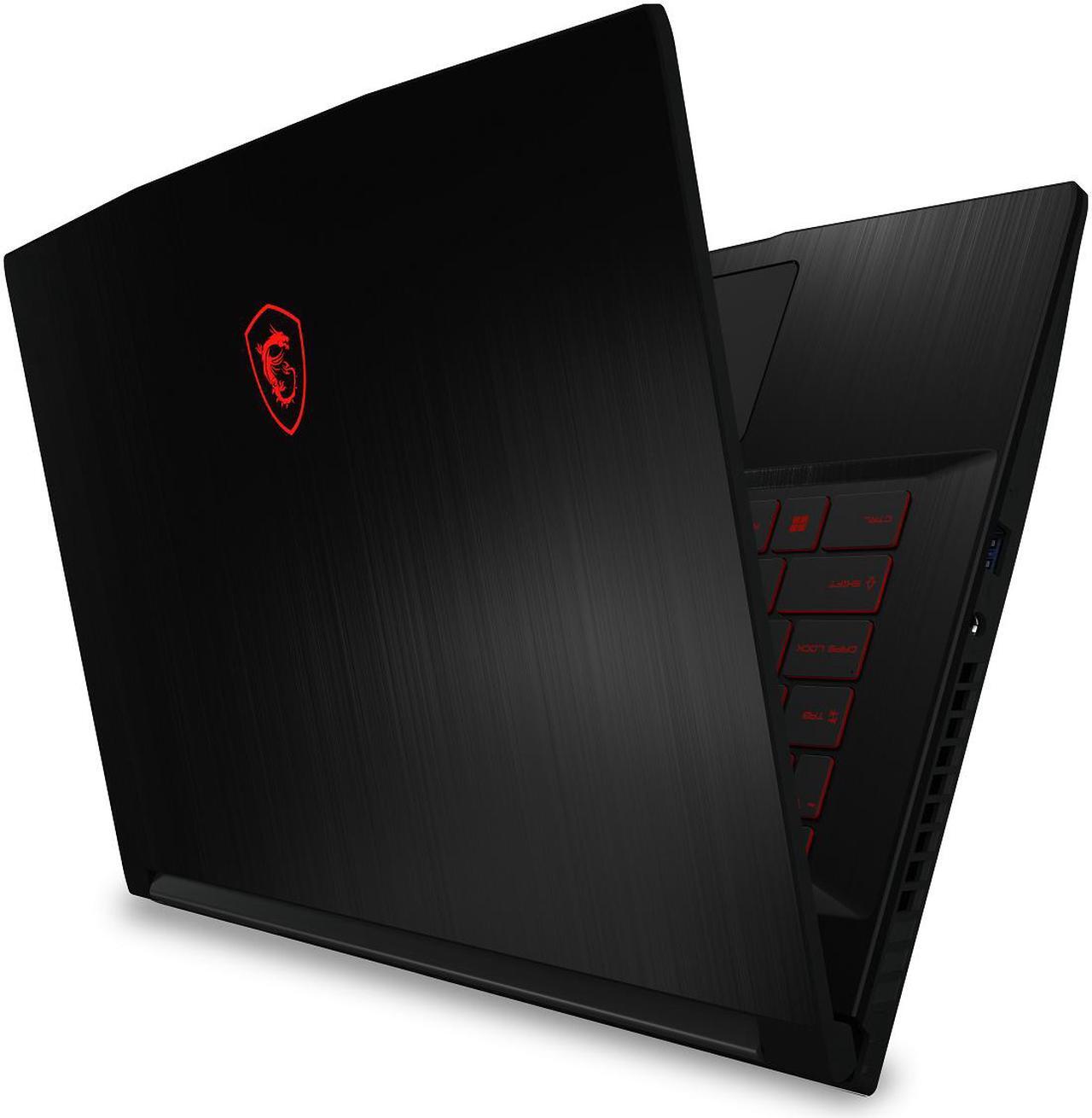 Alt view image 10 of 16 - MSI GF Series - 15.6'' GeForce RTX 4050 Laptop GPU - Intel Core i5-12450H  - 16GB Memory - 512 GB NVMe SSD - Windows 11 Home 64-bit - Gaming Laptop - 144 Hz IPS (Thin GF63 12VE-068US )