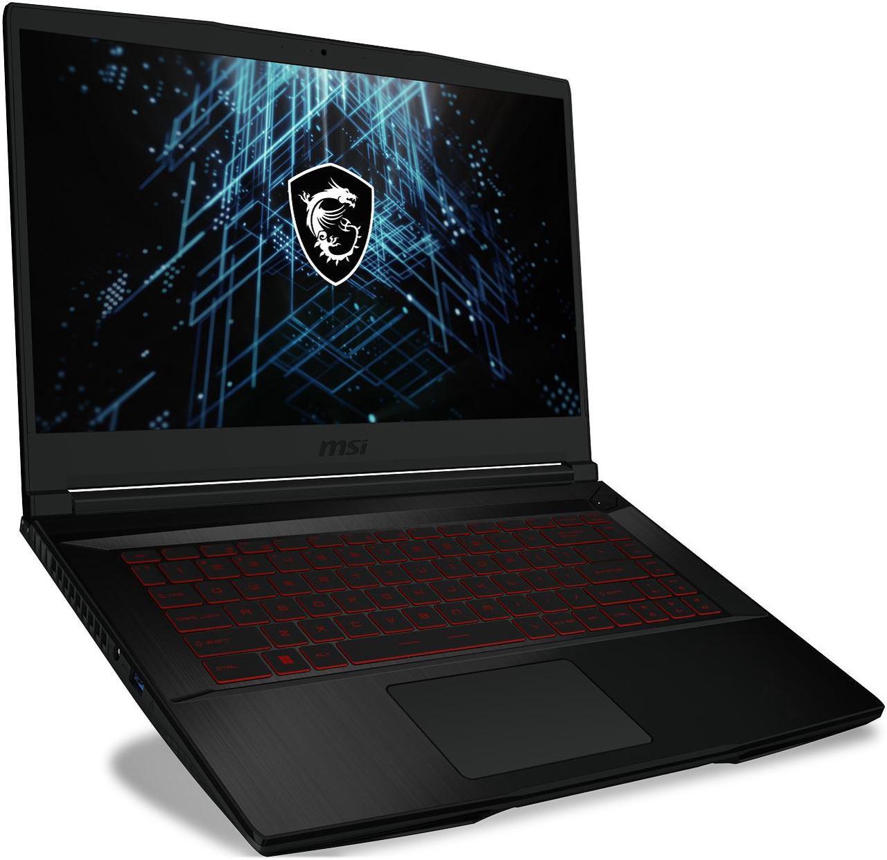 Alt view image 2 of 16 - MSI GF Series - 15.6'' GeForce RTX 4050 Laptop GPU - Intel Core i5-12450H  - 16GB Memory - 512 GB NVMe SSD - Windows 11 Home 64-bit - Gaming Laptop - 144 Hz IPS (Thin GF63 12VE-068US )