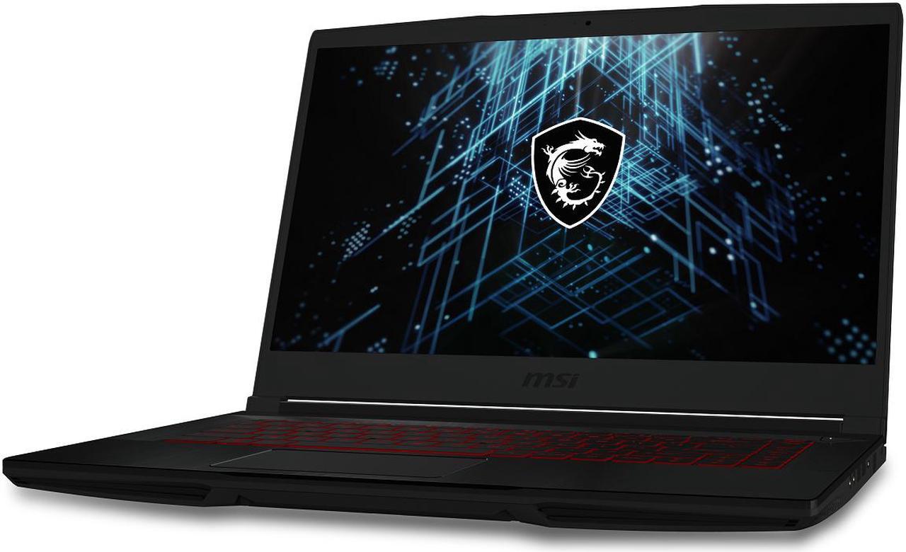 Alt view image 5 of 16 - MSI GF Series - 15.6'' GeForce RTX 4050 Laptop GPU - Intel Core i5-12450H  - 16GB Memory - 512 GB NVMe SSD - Windows 11 Home 64-bit - Gaming Laptop - 144 Hz IPS (Thin GF63 12VE-068US )