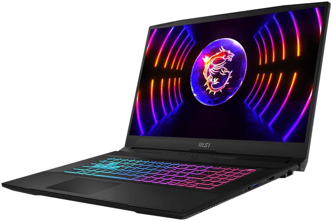 MSI - 17.3" 144 Hz - Intel Core i7 12th Gen 12650H (2.30GHz) - NVIDIA GeForce RTX 4070 Laptop GPU - 16 GB DDR5 - 1 TB PCIe SSD - Windows 11 Home 64-bit - Gaming Laptop (Katana 17 B12VGK-217CA )