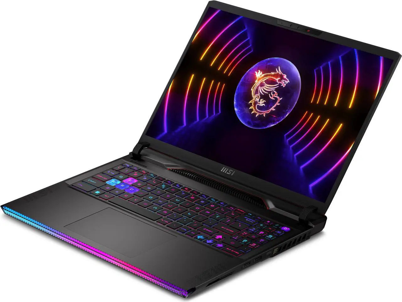 Alt view image 2 of 20 - MSI GE Series - 16.0" GeForce RTX 4070 Laptop GPU - Intel Core i9-13980HX  - 32 GB DDR5 Memory - 2 TB PCIe SSD - Windows 11 Pro 64-bit - Gaming Laptop - 240 Hz (Raider GE68HX 13VG-082US )