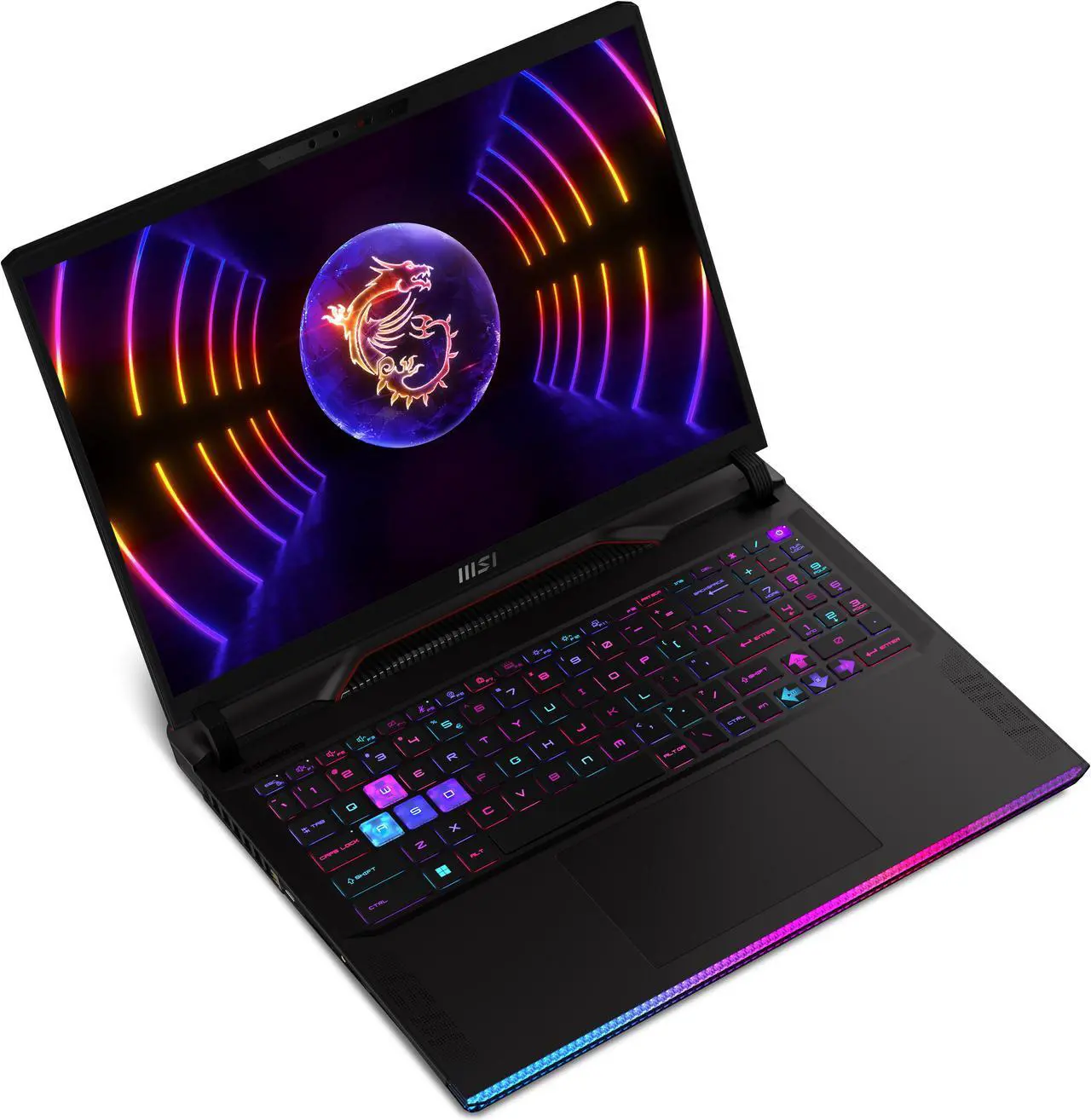 Alt view image 3 of 20 - MSI GE Series - 16.0" GeForce RTX 4070 Laptop GPU - Intel Core i9-13980HX  - 32 GB DDR5 Memory - 2 TB PCIe SSD - Windows 11 Pro 64-bit - Gaming Laptop - 240 Hz (Raider GE68HX 13VG-082US )