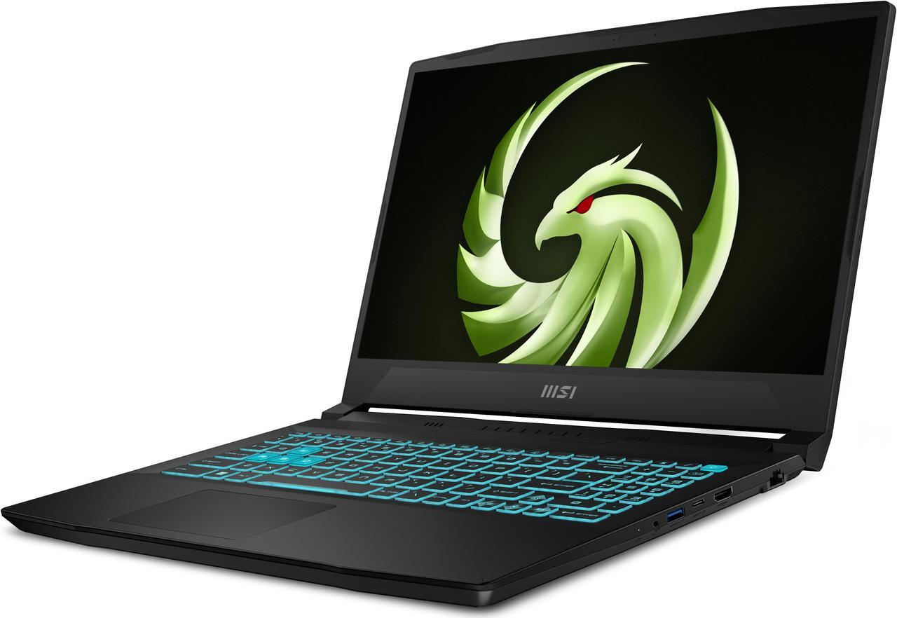 Alt view image 2 of 15 - MSI Bravo 15 15.6" 144Hz Gaming Laptop AMD Ryzen R7-7735HS RTX 3050 16GB 512GB NVMe SSD Win11