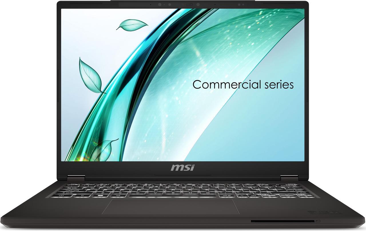 MSI Commercial 14 H 14" FHD+ Pofessional Enterprise Laptop Intel® Core™ i7-13700H Intel vPro® 16GB DDR4 512GB NVMe SSD Win 11 Pro