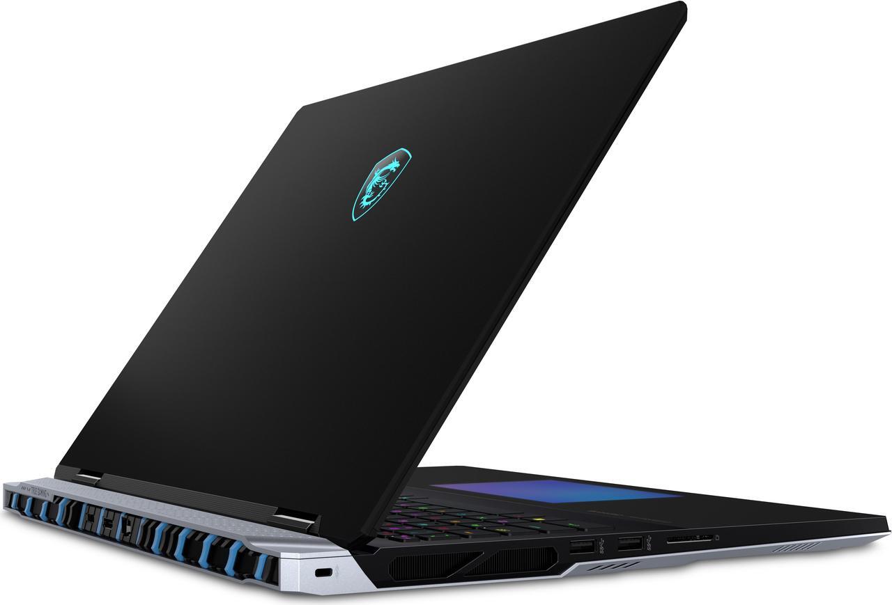 Alt view image 7 of 20 - MSI - Titan 18 HX A14VIG-036US  18.0" 120 Hz Mini LED - Intel Core i9 14th Gen 14900HX (2.20GHz) - GeForce RTX 4090 Laptop GPU - 128 GB DDR5 - 4 TB PCIe SSD - Windows 11 Pro 64-bit - Gaming Laptop (Titan 18 HX A14VIG-036US )