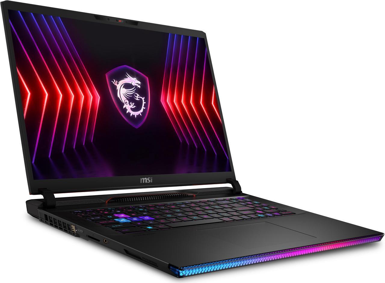 Alt view image 4 of 20 - MSI GE Series - 17'' GeForce RTX 4090 Laptop GPU - Intel Core i9-14900HX  - 64GB Memory - 2 TB PCIe SSD - Windows 11 Home 64-bit - Gaming Laptop - 240 Hz IPS (Raider GE78HX 14VIG-600US )