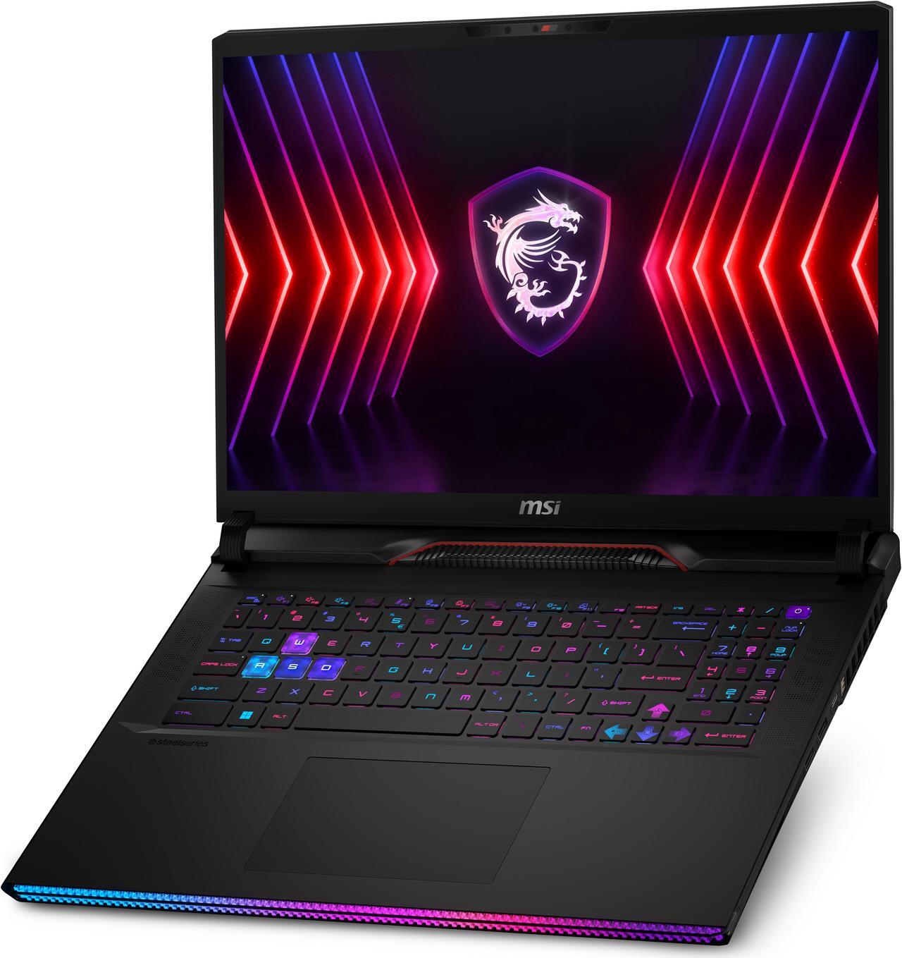 Alt view image 14 of 20 - MSI GE Series - 17'' GeForce RTX 4090 Laptop GPU - Intel Core i9-14900HX  - 64GB Memory - 2 TB PCIe SSD - Windows 11 Home 64-bit - Gaming Laptop - 240 Hz IPS (Raider GE78HX 14VIG-600US )