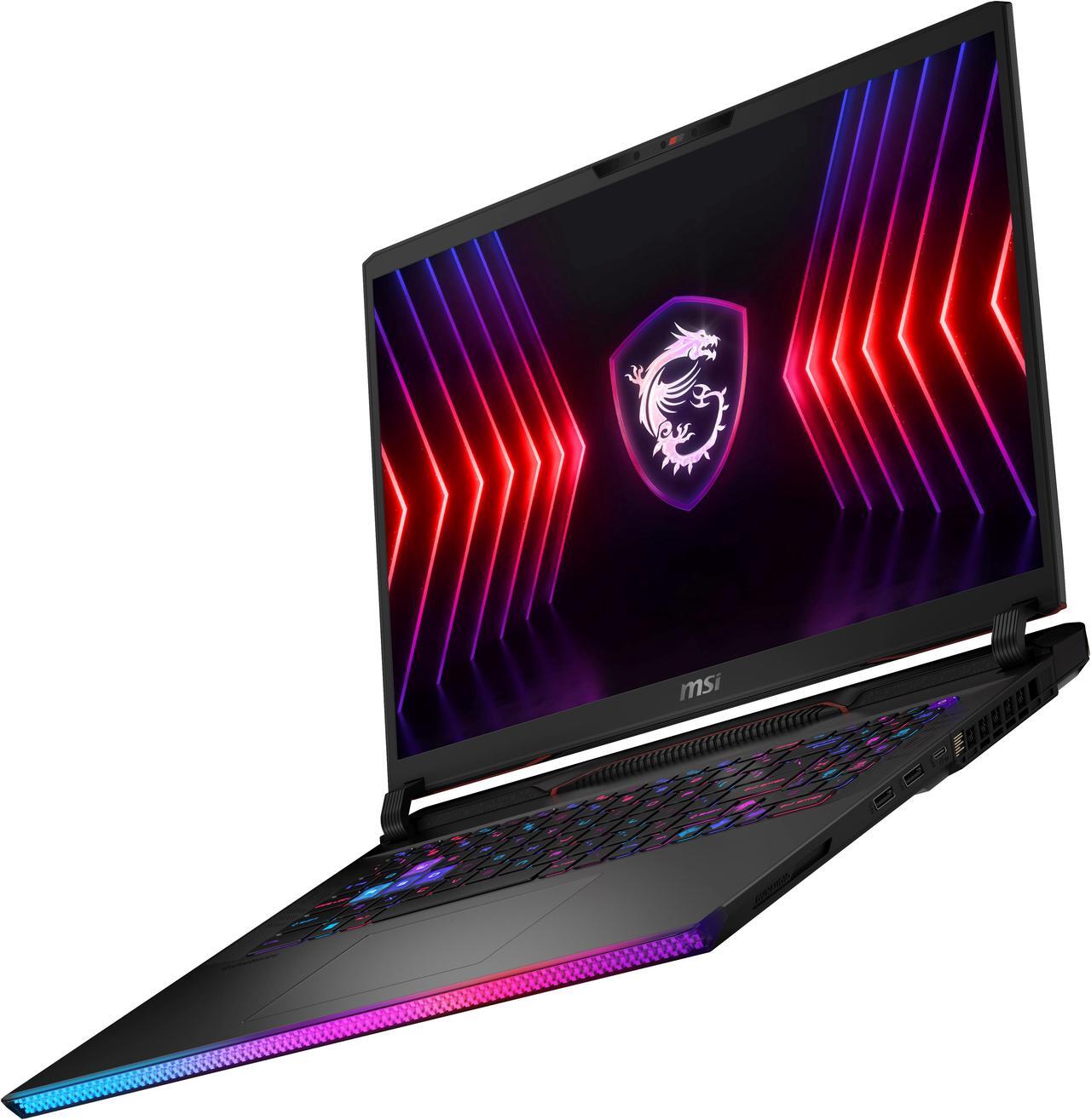 Alt view image 19 of 20 - MSI GE Series - 17'' GeForce RTX 4090 Laptop GPU - Intel Core i9-14900HX  - 64GB Memory - 2 TB PCIe SSD - Windows 11 Home 64-bit - Gaming Laptop - 240 Hz IPS (Raider GE78HX 14VIG-600US )