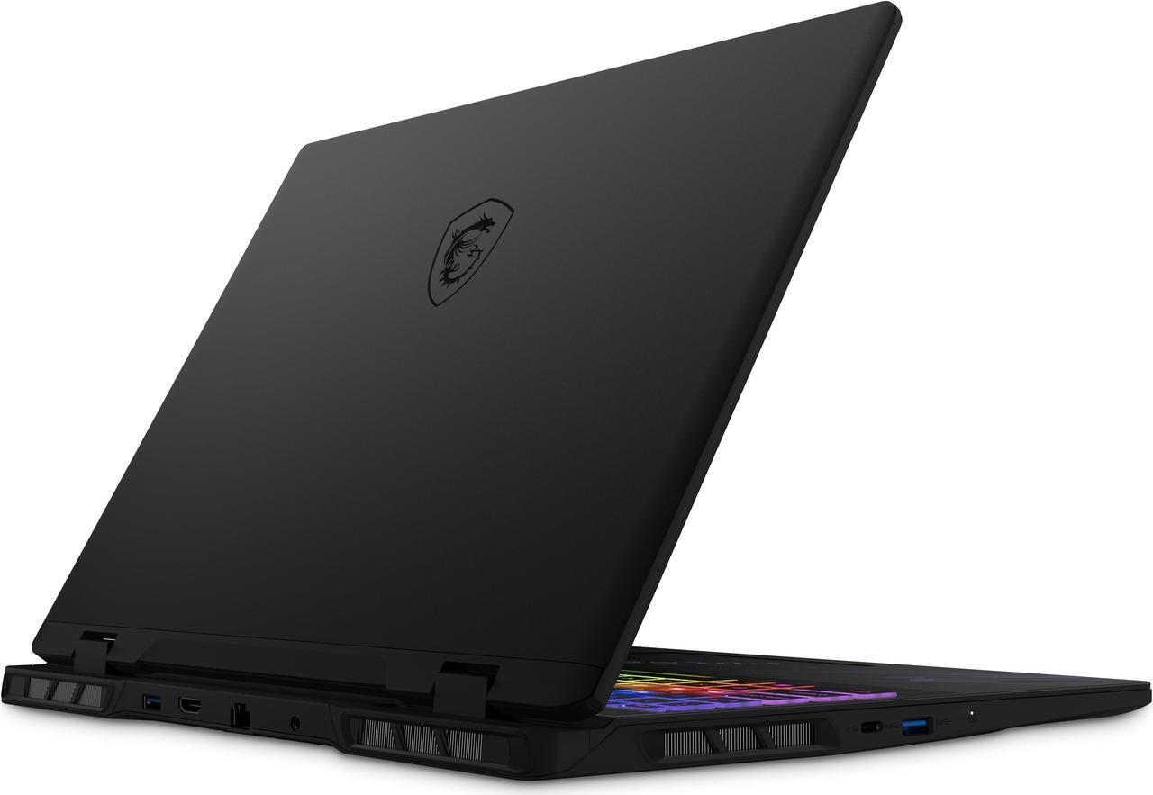 Alt view image 3 of 18 - MSI Pulse - 16" GeForce RTX 4070 Laptop GPU - Intel Core Ultra 9 185H  - 32GB Memory - 1 TB PCIe SSD - Windows 11 Home 64-bit - Gaming Laptop - 240 Hz (Pulse 16 AI C1VGKG-077 )