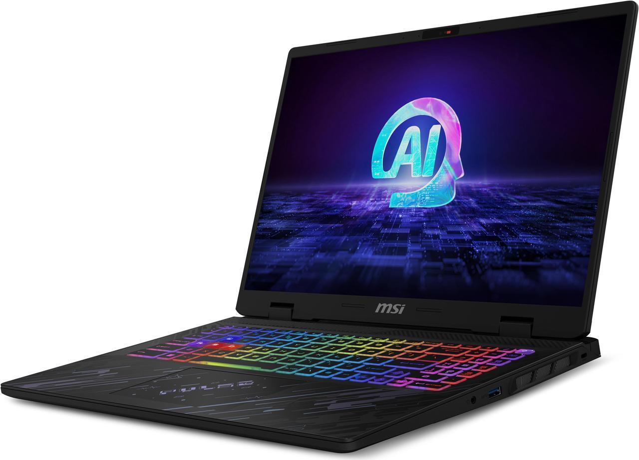 Alt view image 5 of 18 - MSI Pulse - 16" GeForce RTX 4070 Laptop GPU - Intel Core Ultra 9 185H  - 32GB Memory - 1 TB PCIe SSD - Windows 11 Home 64-bit - Gaming Laptop - 240 Hz (Pulse 16 AI C1VGKG-077 )
