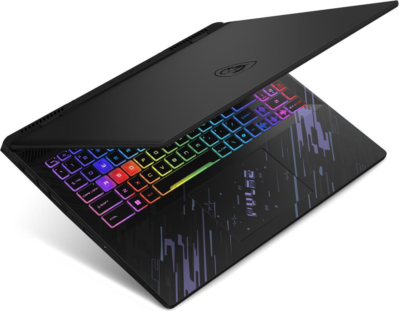 Alt view image 13 of 18 - MSI Pulse - 16" GeForce RTX 4070 Laptop GPU - Intel Core Ultra 9 185H  - 32GB Memory - 1 TB PCIe SSD - Windows 11 Home 64-bit - Gaming Laptop - 240 Hz (Pulse 16 AI C1VGKG-077 )