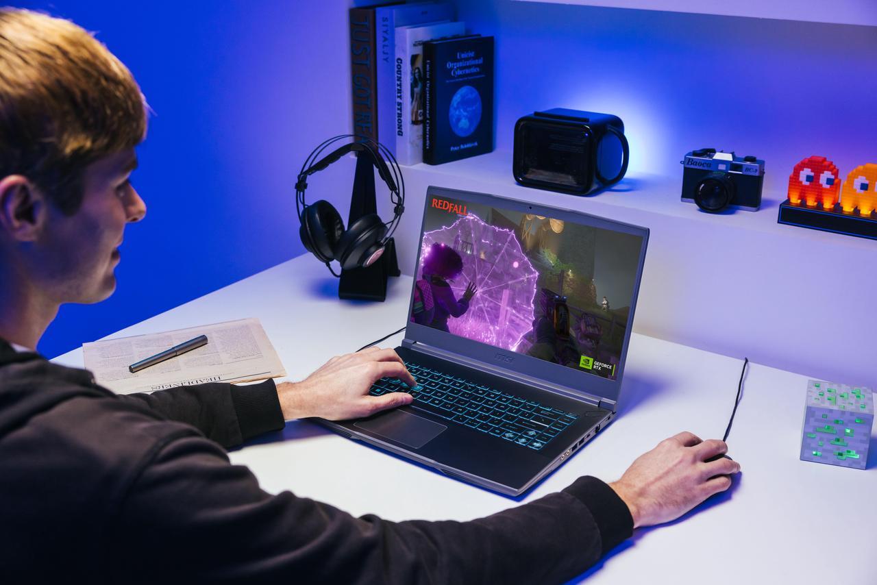 Alt view image 19 of 19 - MSI - 15.6" GeForce RTX 4060 Laptop GPU - AMD Ryzen 9 8945HS - 16GB Memory - 1 TB PCIe SSD - Windows 11 Home 64-bit - Gaming Laptop - 144 Hz IPS (Thin A15 B8VF-270US )